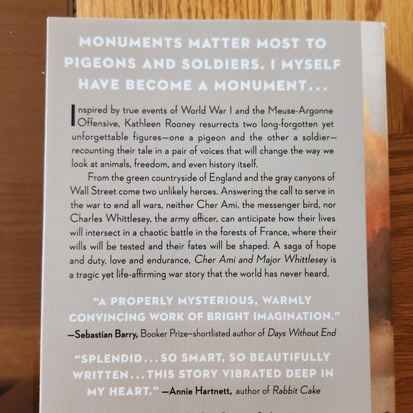 Cher Ami and Major Whittlesey A Novel by Kathleen Rooney - Picture 2 of 3